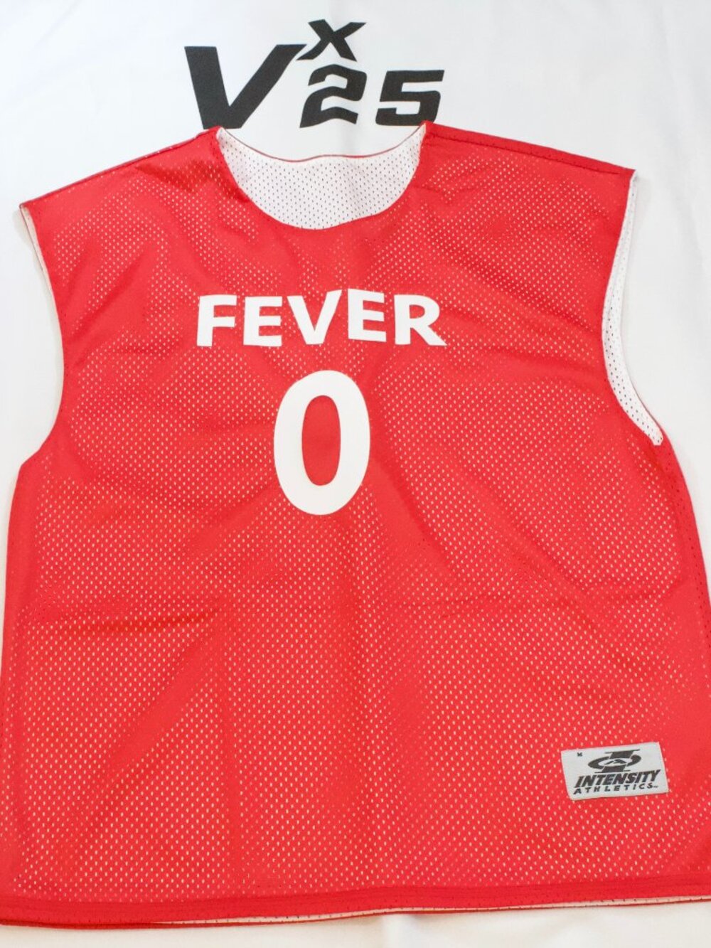 NEW Men's Indiana Fever Kelsey Mitchell Red Away Jersey Size Medium